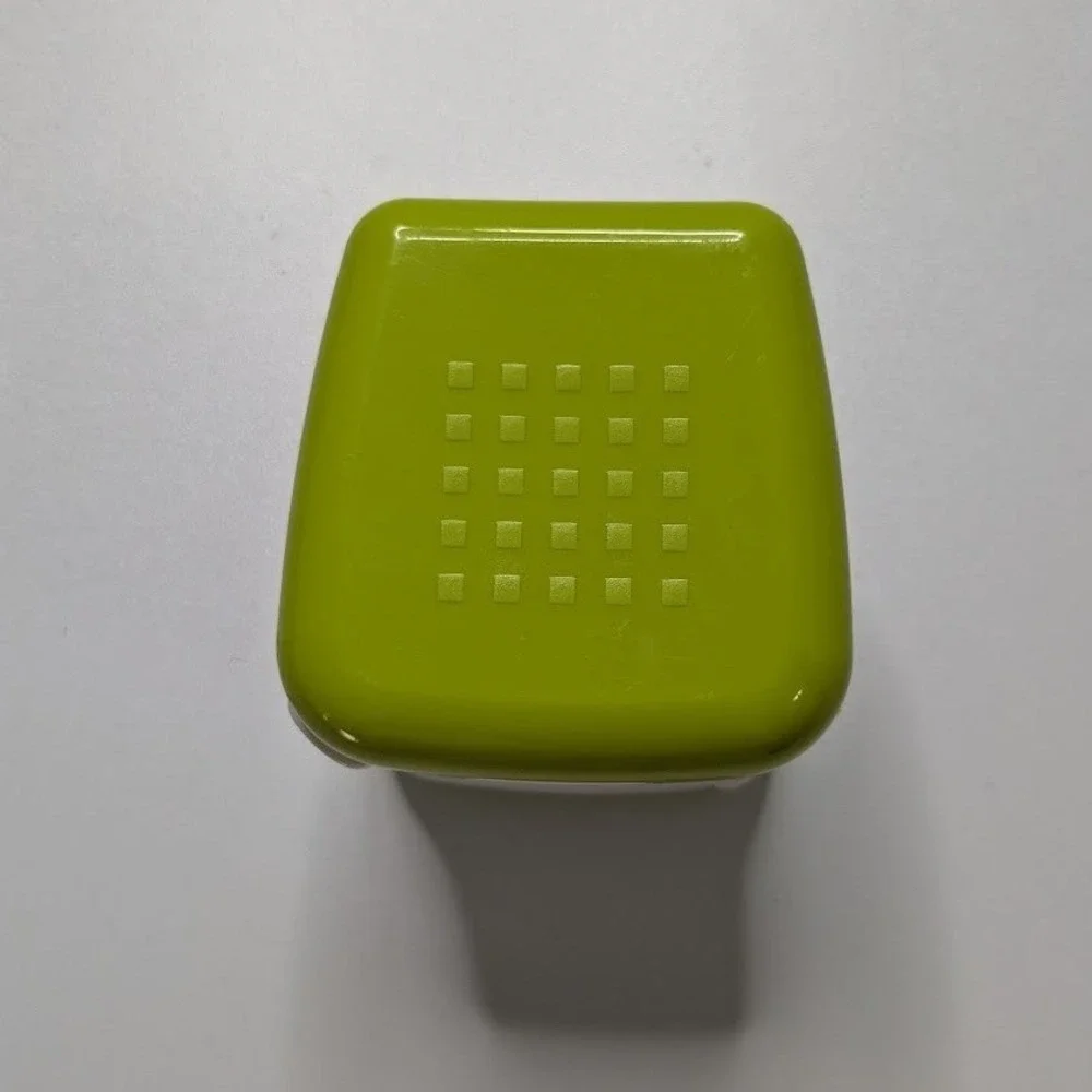 RSVP Garlic Chopper Green Small Manual Rolling Mincer